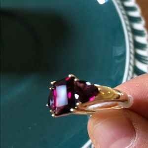 14K Vintage Gem Ring